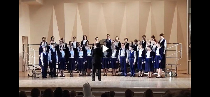 Х Московском фестивале детских хоровых коллективов "Весенние голоса"