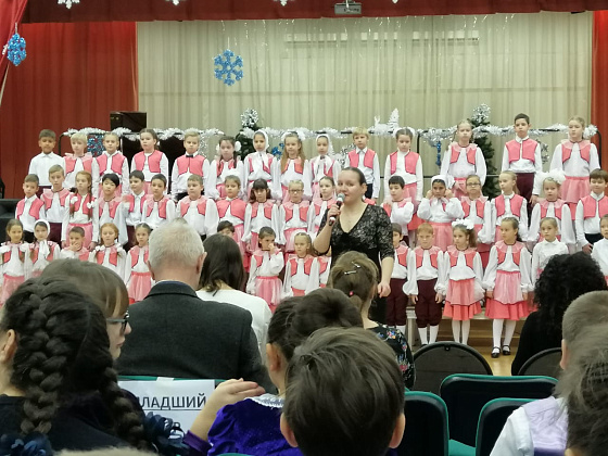 Полугодовой отчётный концерт хоровых коллективов ДШИ г. Московский «Праздник хора!»