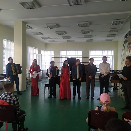 Концерт в рамках проекта “Студенты и детям”