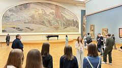 Учащиеся художественного отделения провели экскурсию в Третьяковской галерее